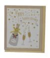 ⁦Prelude Wedding Anniversary Card ~ Anniversary Wishes Love & Happiness ~ Champagne & Wedding Cake Slim Card⁩ - الصورة ⁦10⁩