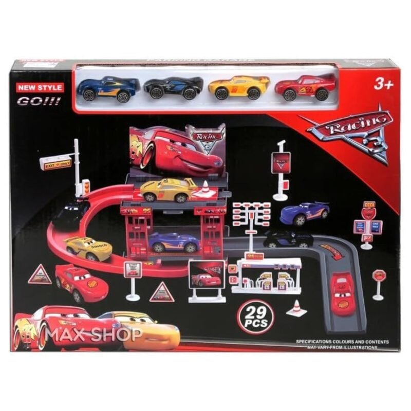 ⁦CARS 2 Lightning McQueen - PARKING GARAGE⁩ - الصورة ⁦2⁩