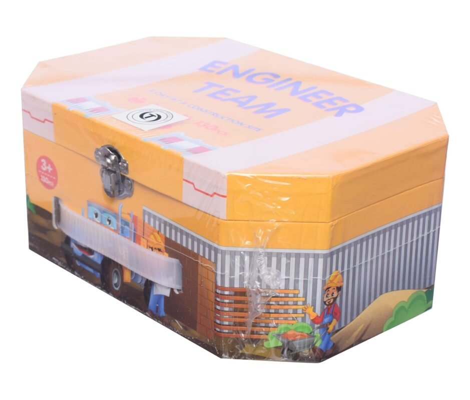 ⁦Engineer Team Puzzle In Box With 130 Pieces For Kids, Multi Color - GTG TOYS⁩ - الصورة ⁦7⁩