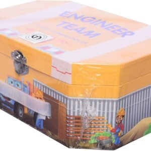 Engineer Team Puzzle In Box With 130 Pieces For Kids, Multi Color - GTG TOYS