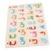 ⁦Kylwin KW-3002 Animals and Numbers Shaped Puzzle - 16 Pieces⁩ - الصورة ⁦3⁩