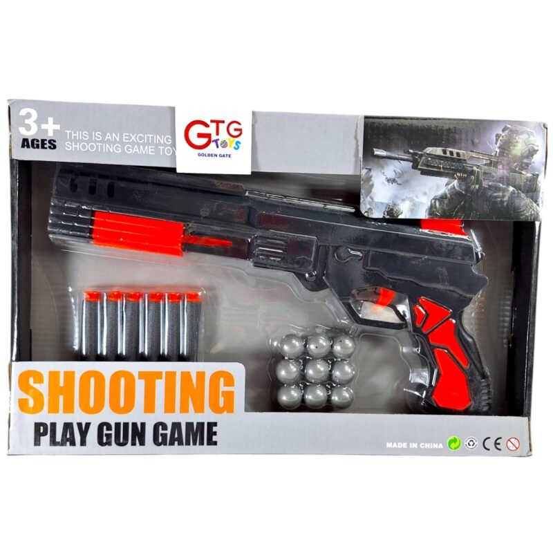 ⁦GTG Toys Toy Gun with Bullets, Full Set⁩ - الصورة ⁦7⁩