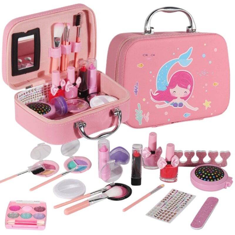 ⁦DAYONG Beautiful Kids Dream Portable Makeup Toys Set Dream Portable Makeup Toys For Kids (4 Layer Hi boy toys, girl toys, birthday gift, Christmas gift, growth, fun, for kids.⁩ - الصورة ⁦8⁩