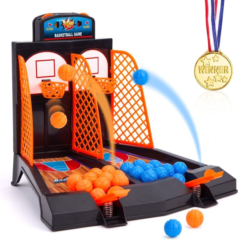 ⁦GTG TOYS Kids Billiard Game Table, Mini Pool Table Set⁩ - الصورة ⁦2⁩