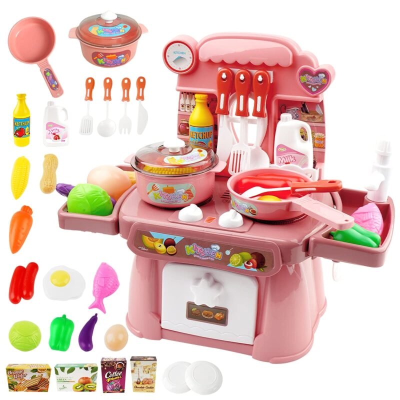 ⁦GTG Toys Ice Cream and Pizza Toy Car⁩ - الصورة ⁦2⁩