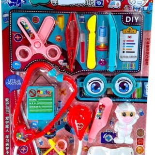 GTG TOYS Doctor Play Set for Kids (PINK)