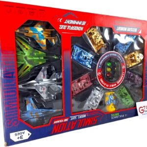 Military Tank and Aircraft Toy Set, 14 Pieces, GTG TOYS