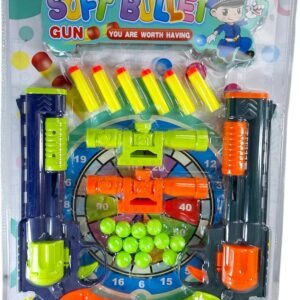 GTG Toys 2-Piece Toy Gun Set with Bullets