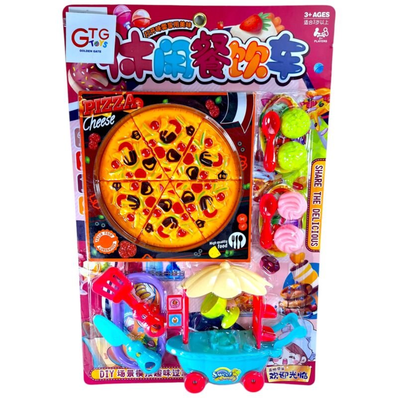⁦GTG Toys Ice Cream and Pizza Toy Car⁩ - الصورة ⁦8⁩