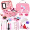 ⁦GTG TOYS Kids Pretend Play Makeup Set for Girls, Safe Face Makeup Toys⁩ - الصورة ⁦3⁩