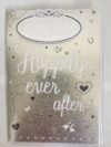 ⁦Prelude Wedding Anniversary Card ~ Anniversary Wishes Love & Happiness ~ Champagne & Wedding Cake Slim Card⁩ - الصورة ⁦2⁩
