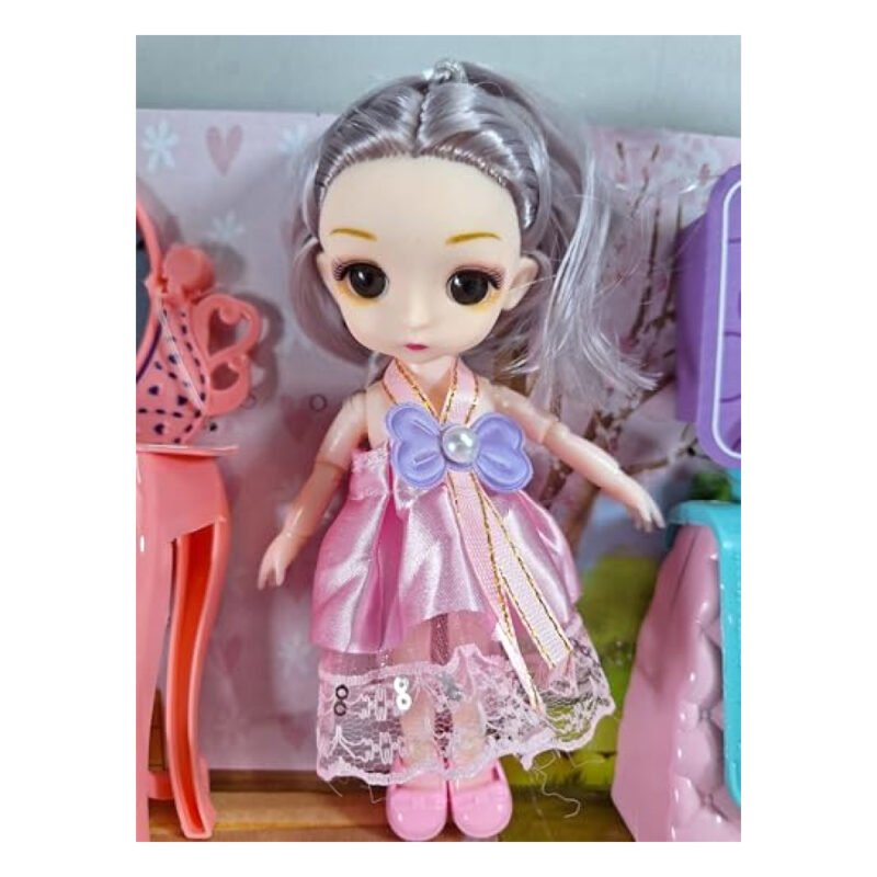 ⁦Girls Fashion Doll Set with Styling Accessories, Handbag by gtgtoys⁩ - الصورة ⁦5⁩