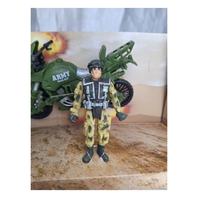 ⁦Army Motorcycle and Helicopter Toys - from gtgtoys⁩ - الصورة ⁦3⁩