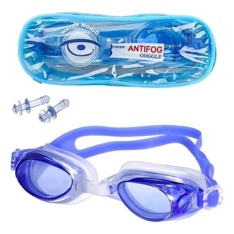 ⁦Toy_Toys Sea Goggles for Boys and Girls, Swimming Goggles, Leakproof, Anti Fog, UV Protection, Pink, Fashion, One Size⁩ - الصورة ⁦6⁩