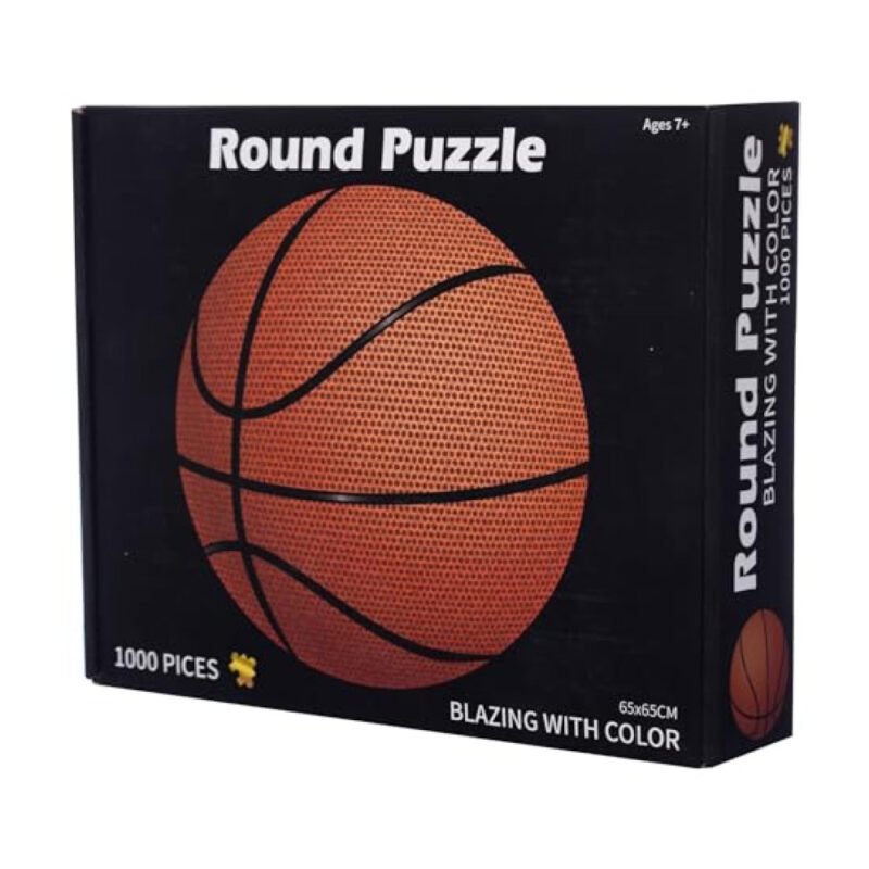 ⁦1000 Piece Basketball Puzzle for Kids, White - GTG TOYS⁩ - الصورة ⁦11⁩