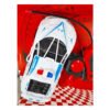 ⁦GTGTOYS Remote Control Police Car with Music, White⁩ - الصورة ⁦3⁩