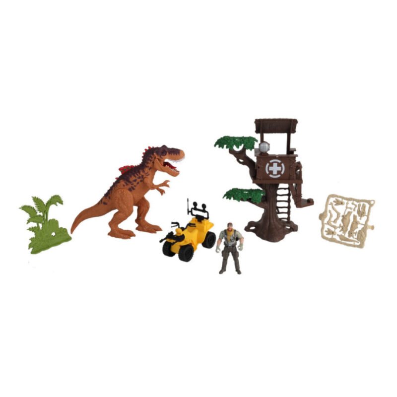 ⁦Dino Valley Treehouse Assault Playset Packaging Dimensions⁩ - الصورة ⁦2⁩