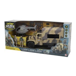 SOLDIER FORCE TROOP TRANSPORTER PLAYSET Packaging Dimensions