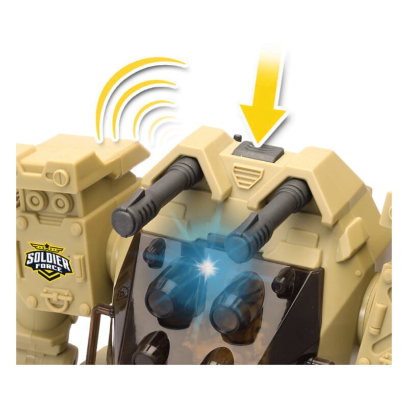 ⁦SOLDIER FORCE EXOBOT BATTLE MECH SET Packaging Dimensions⁩ - الصورة ⁦3⁩