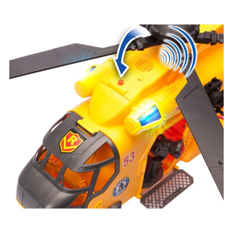 ⁦Rescue Force Giant Rescue-Copter Playset Packaging Dimensions⁩ - الصورة ⁦3⁩