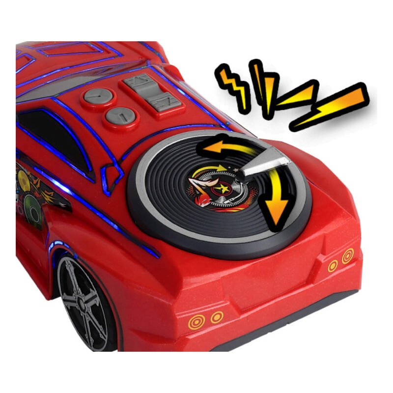 ⁦MOTORSHOP MUSICTRONIC RACER( F. RED ) SETPackaging Dimensions⁩ - الصورة ⁦4⁩