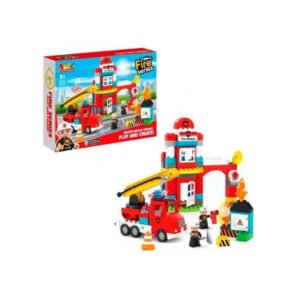 Fire rescue (with electric alarm light include 3AG3)

Blocks 85 pcs

Fire blocks car

Color box

38.5*12.5*49.5 (cm)