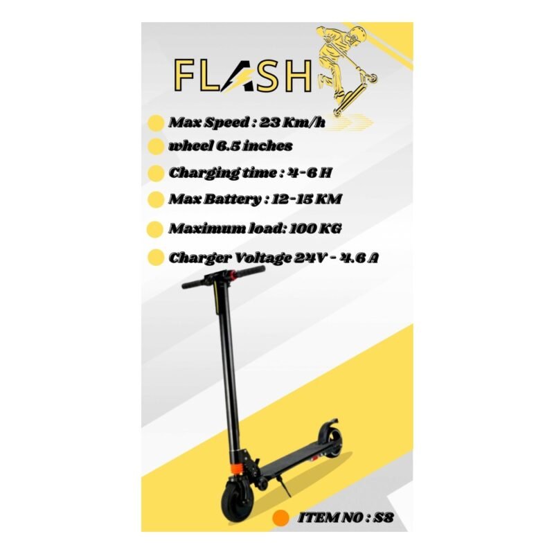 ⁦Electric Scooter 6.5 inchs Maximum Speed 23 KM/H⁩ - الصورة ⁦7⁩