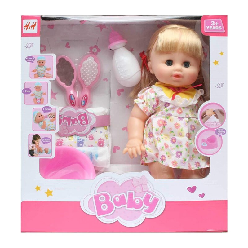 ⁦Girls Doll Set with Accessories, Handbag and Rabbit by gtgtoys⁩ - الصورة ⁦11⁩