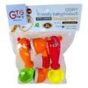 ⁦GTG Toys Baby Rattles Set, 3 Pieces⁩ - الصورة ⁦5⁩