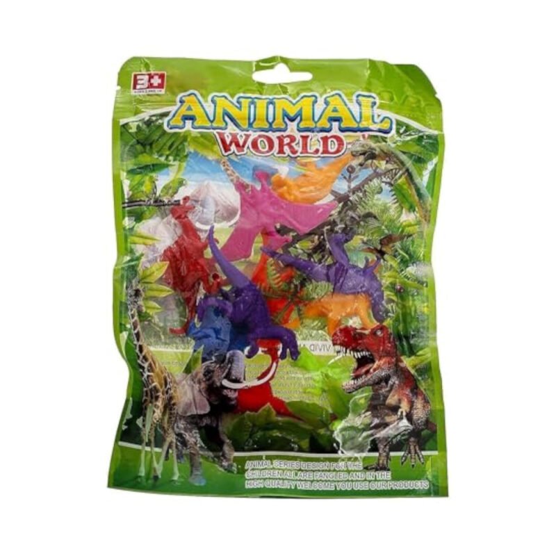 ⁦GTG TOYS Dinosaur Toy Set, 6 Pieces⁩ - الصورة ⁦6⁩