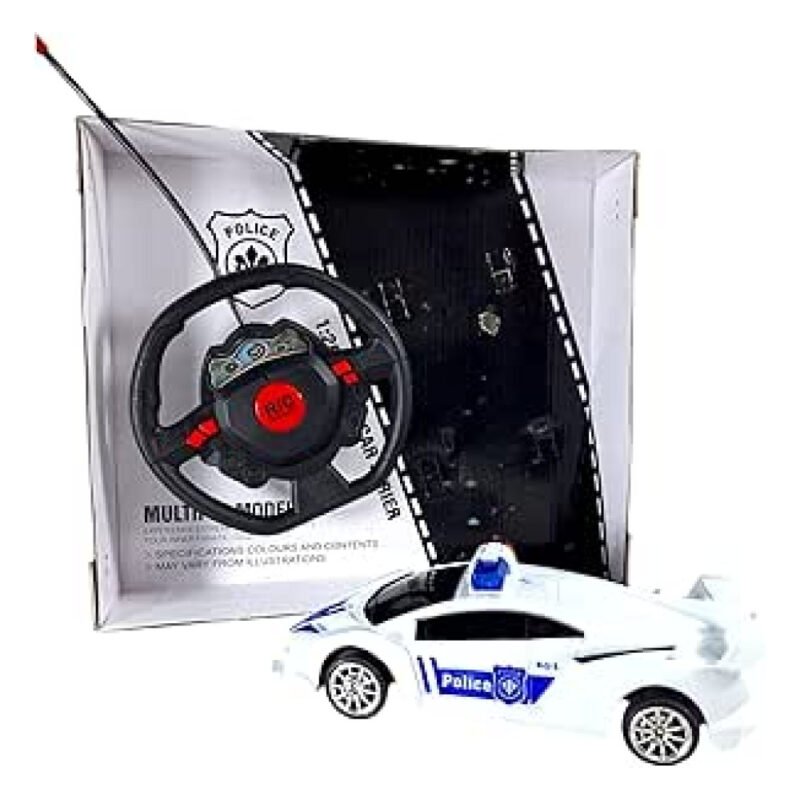 ⁦GTGTOYS Remote Control Police Car with Sound Effects⁩ - الصورة ⁦7⁩