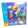 Kylwin KW-3002 Animals and Numbers Shaped Puzzle - 16 Pieces