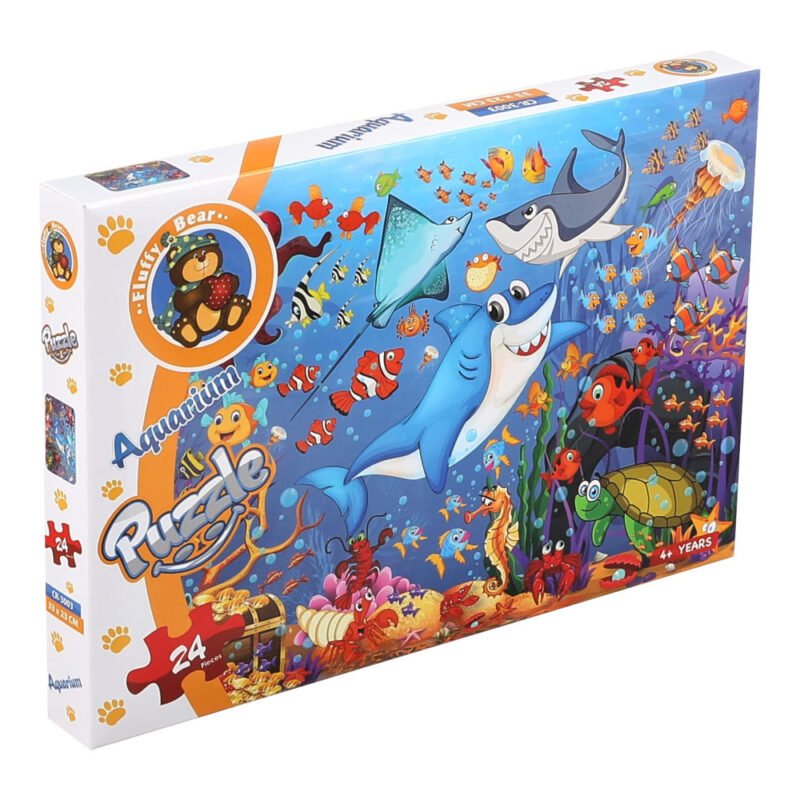⁦Kylwin KW-3002 Animals and Numbers Shaped Puzzle - 16 Pieces⁩ - الصورة ⁦10⁩