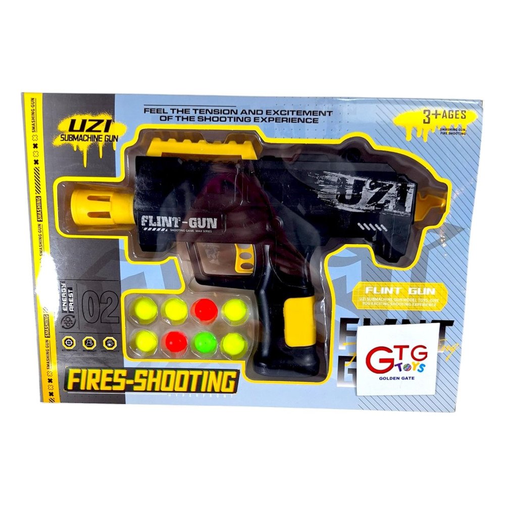 81D76Qc3SGL._AC_SL1500_.jpg GTG Toys Toy Foam Dart Gun - الصورة 1