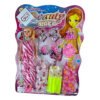 ⁦GTGtoys Girls' Doll with Accessories, 10 Pieces Set⁩ - الصورة ⁦4⁩