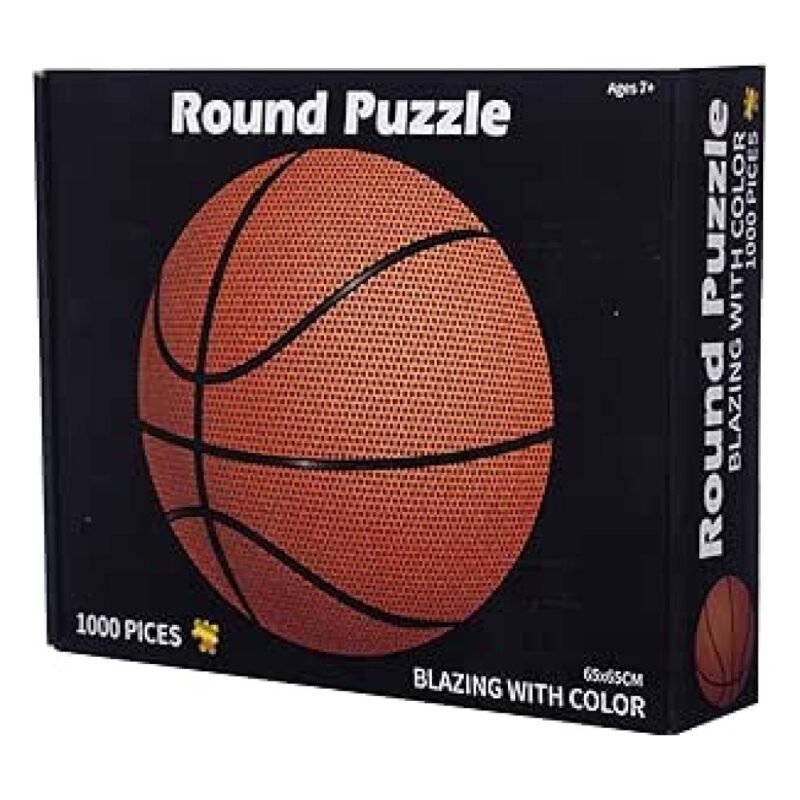 ⁦1000 Piece Basketball Puzzle for Kids, White - GTG TOYS⁩ - الصورة ⁦9⁩