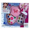 ⁦GTG TOYS Heart-Shaped Makeup Play Set for Girls, Safe for Face⁩ - الصورة ⁦5⁩