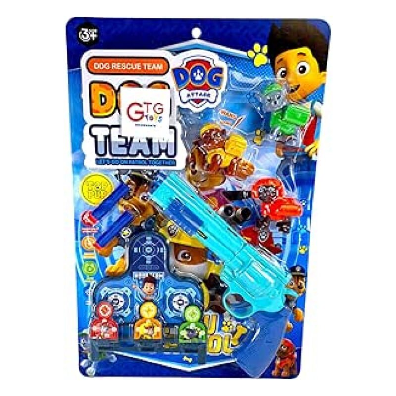 ⁦GTG Toys Cartoon Characters Toy Gun Set⁩ - الصورة ⁦3⁩