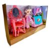 Girls Fashion Doll Set with Styling Accessories, Handbag by gtgtoys