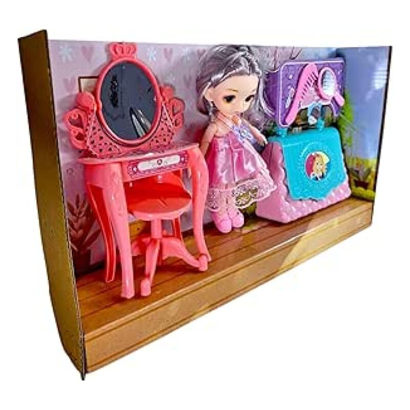 ⁦Girls Fashion Doll Set with Styling Accessories, Handbag by gtgtoys⁩ - الصورة ⁦7⁩