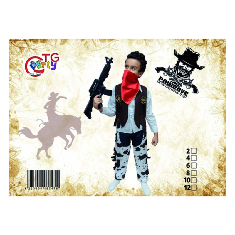 ⁦لبس تنكري شخصية كاوبوي - Cowboy  Costume⁩ - الصورة ⁦4⁩